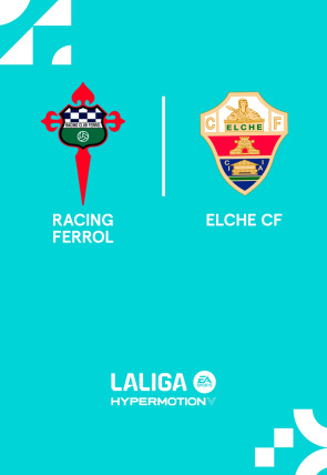 Poster de DIRECTO Jornada 8: Racing Ferrol - Elche T24/25 · LaLiga HyperMotion