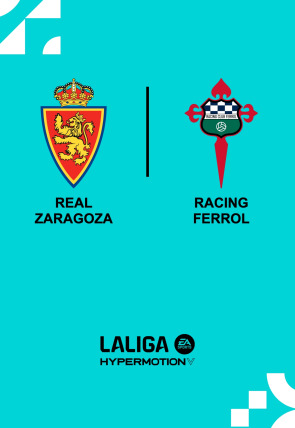 Poster de DIRECTO Jornada 21: Zaragoza - Racing Ferrol T24/25 · LALIGA HYPERMOTION