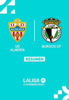 Resúmenes LaLiga HyperMotion:  Jornada 8: Almería - Burgos portada