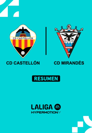 Poster de la película Resúmenes LaLiga HyperMotion: Castellón - Mirandés · Jornada 15: Castellón - Mirandés - Películas hoy en TV