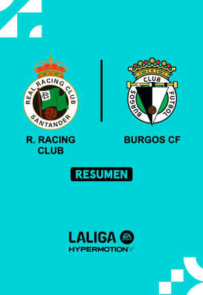 Poster de la película Resúmenes LaLiga HyperMotion: Racing - Burgos · Jornada 15: Racing - Burgos - Películas hoy en TV