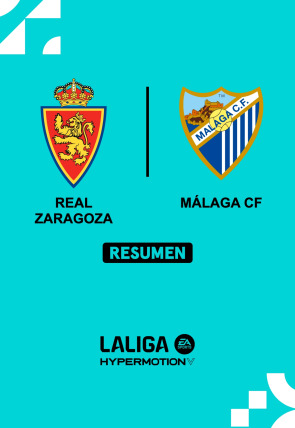 Poster de la película Resúmenes LaLiga HyperMotion: Zaragoza - Málaga · Jornada 15: Zaragoza - Málaga - Películas hoy en TV