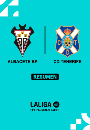 Poster de Resúmenes LALIGA HyperMotion:  Jornada 16: Albacete - Tenerife