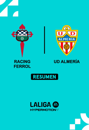 Resúmenes LALIGA HyperMotion T24/25 · Jornada 20: Racing Ferrol - Almería en la programación de M+ LaLiga TV HD (Deportes)