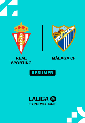 Resúmenes LALIGA HyperMotion T24/25 · Jornada 21: Sporting - Málaga en la programación de M+ LaLiga TV HD (Deportes)