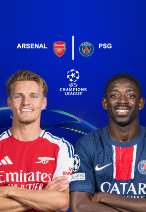 Poster de UEFA Champions League T24/25 · Jornada 2: Arsenal - PSG