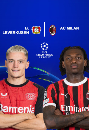 Poster de UEFA Champions League T24/25 · Jornada 2: Bayer Leverkusen - Milan