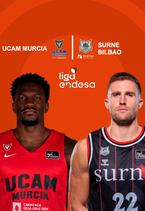 Poster de DIRECTO Jornada 2: UCAM Murcia - Surne Bilbao Basket T24/25 · Liga Endesa