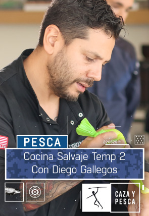 Cocina salvaje con Diego Gallegos T2 · Gastroacuaponía en la programación de Caza y Pesca HD (Ocio y Aficiones)