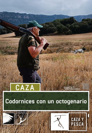 Codornices con un octogenario en la programación de Caza y Pesca HD (Ocio y Aficiones)