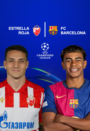 UEFA Champions League T24/25 · Jornada 4: Estrella Roja - Barcelona en la programación de M+ Liga de Campeones HD (Deportes)