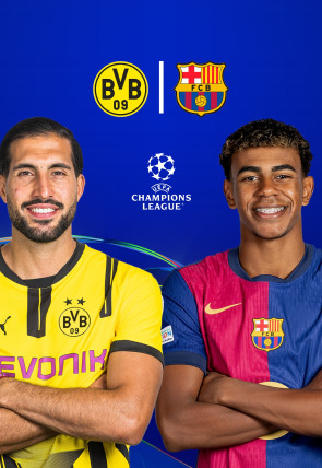 UEFA Champions League T24/25 · Jornada 6: Borussia Dortmund - Barcelona en la programación de M+ Liga de Campeones HD (Deportes)