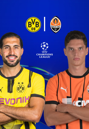 UEFA Champions League T24/25 · Jornada 8: Borussia Dortmund - Shakhtar en la programación de M+ Liga de Campeones HD (Deportes)