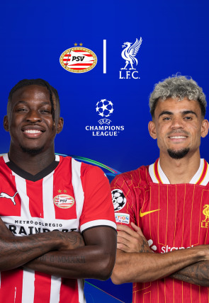 UEFA Champions League T24/25 · Jornada 8: PSV Eindhoven - Liverpool en la programación de M+ Liga de Campeones HD (Deportes)