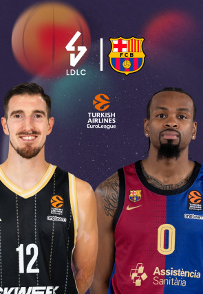 Poster de DIRECTO Jornada 23: Asvel - Fc Barcelona T24/25 · Euroliga de baloncesto