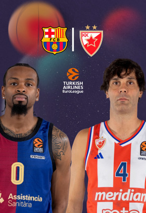 Poster de Euroliga de baloncesto:  Jornada 18: FC Barcelona - Estrella Roja