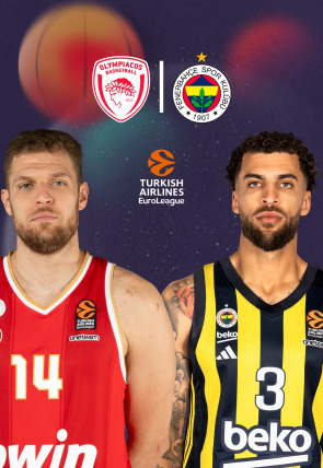 Poster de DIRECTO Jornada 23: Olympiacos - Fenerbahce T24/25 · Euroliga de baloncesto