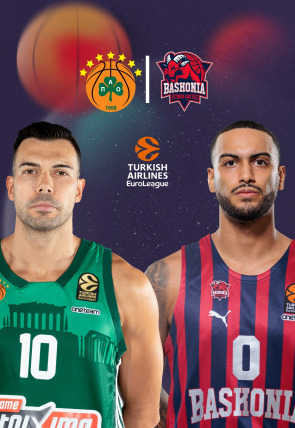 Poster de Euroliga de baloncesto:  Jornada 17: Panathinaikos - Baskonia