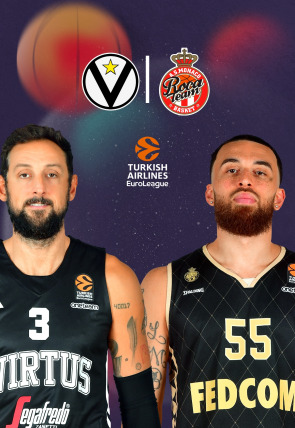 Poster de DIRECTO Jornada 23: Virtus - Monaco VO:  Euroliga de baloncesto