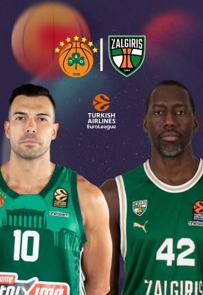 Poster de DIRECTO Jornada 23: Panathinaikos - Zalgiris:  Euroliga de baloncesto