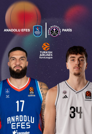 Poster de la película DIRECTO Jornada 11: Efes - París (VO) · Euroliga de baloncesto: Efes - París - Películas hoy en TV