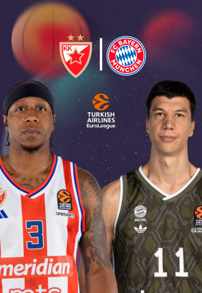 Poster de DIRECTO Jornada 12: Estrella Roja - Bayern Munich VO:  Euroliga de baloncesto