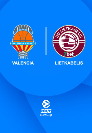 DIRECTO Jornada 6: Valencia Basket - Lietkabelis T24/25 · Eurocup en la programación de M+ Deportes HD (Deportes)