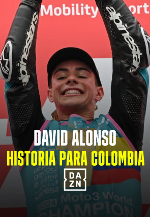 David Alonso, historia para Colombia en la programación de DAZN 1 HD (Deportes)