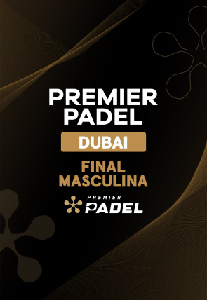 Poster de la película DIRECTO Final: Coello/Tapia - Chingotto/Galán:  Premier Padel. Dubai - Películas hoy en TV