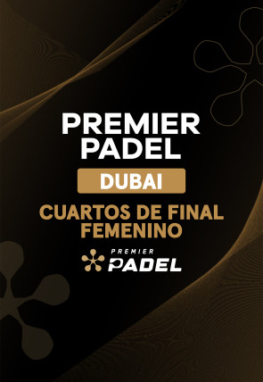 DIRECTO Cuartos de final: Cuarto de final femenino 1 T2024 · Premier Padel. Dubai en la programación de M+ Ellas Vamos HD (Deportes)