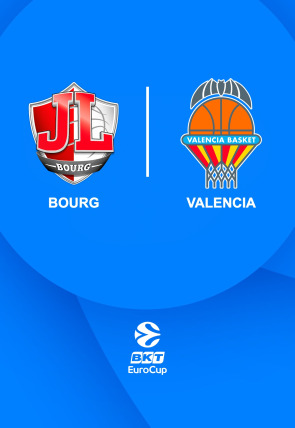 Poster de DIRECTO Jornada 9: JL Bourg - Valencia Basket:  Eurocup