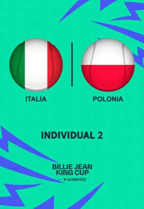 Poster de la película Billie Jean King Cup Finals · Italia - Polonia Partido Individual 2 - Películas hoy en TV