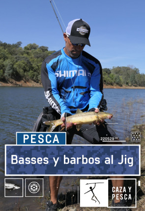 Basses y barbos al jig en la programación de Caza y Pesca HD (Ocio y Aficiones)