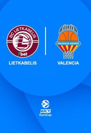 Poster de DIRECTO Jornada 15: Lietkabelis - Valencia Basket:  Eurocup