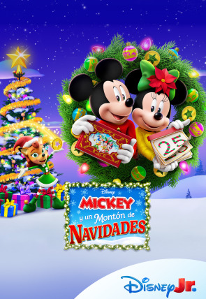 Mickey y un montón de navidades portada