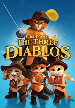 El Gato con Botas: Los Tres Diablos en la programación de Dreamworks HD (Cortometrajes)