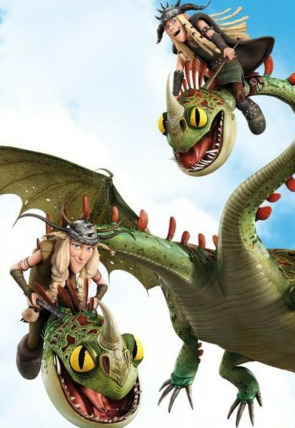 Dragones: Hacia nuevos confines T3 E41 · Visita en el Confín en la programación de Dreamworks HD (Infantil)