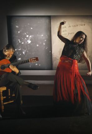 Poster de Rafael Riqueni ser flamenco