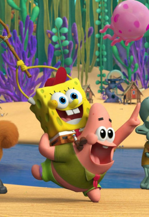 Kampamento Koral: Bob Esponja primeras aventuras (dobles) T1 E12 · El terro de Santa Claus / El juicio de la letrina en la programación de Nickelodeon HD (Infantil)