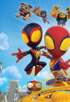 Marvel Spidey y su superequipo T3 E25 · Un día de nieve para la tía May / Robo en Janucá en la programación de Disney Junior (Infantil)