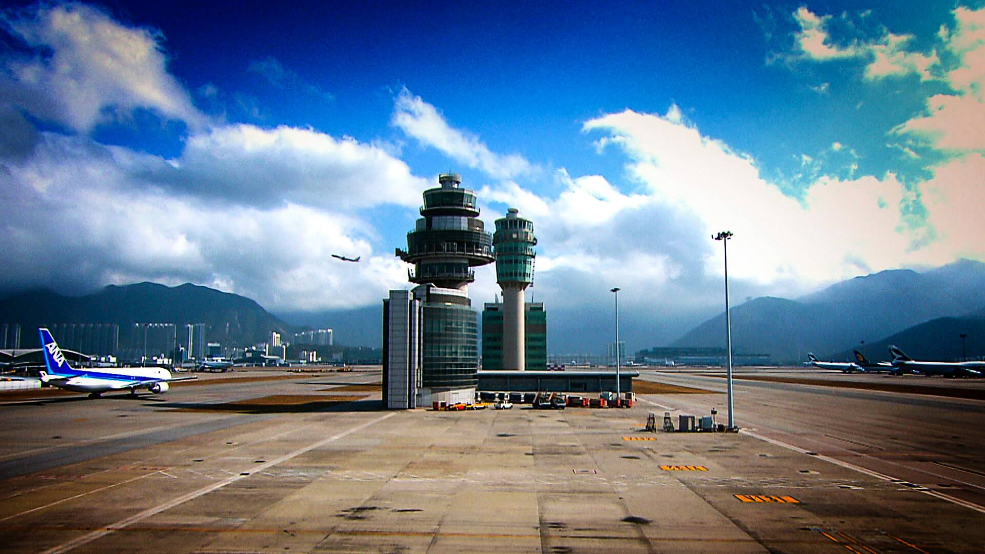 Las conexiones de la...: Un aeropuerto en el mar