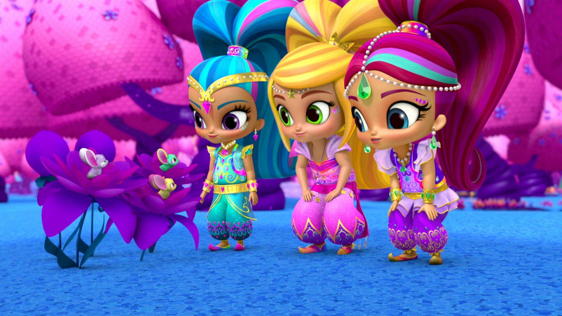 Shimmer y Shine (T4): Arcoíris al Rescate; Las Fantasías se Hacen Realidad