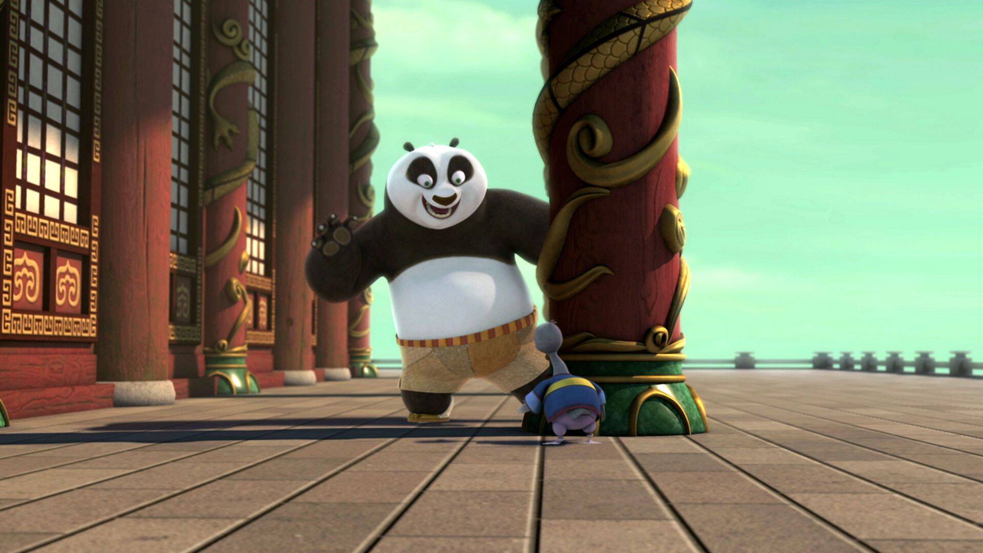 Kung Fu Panda: La... (T2): El Po que Veía Fantasmas