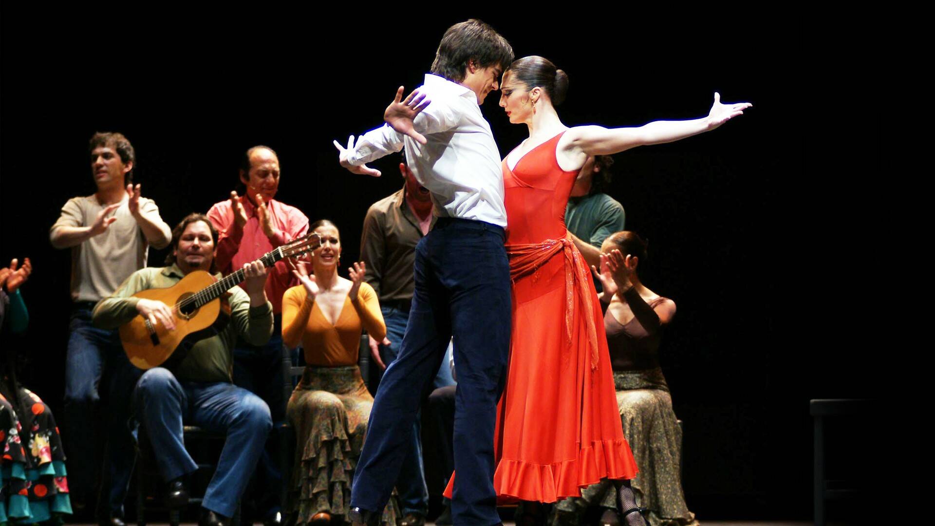 Carmen de Antonio Gades y Carlos Saura en el Teatro Real de Madrid