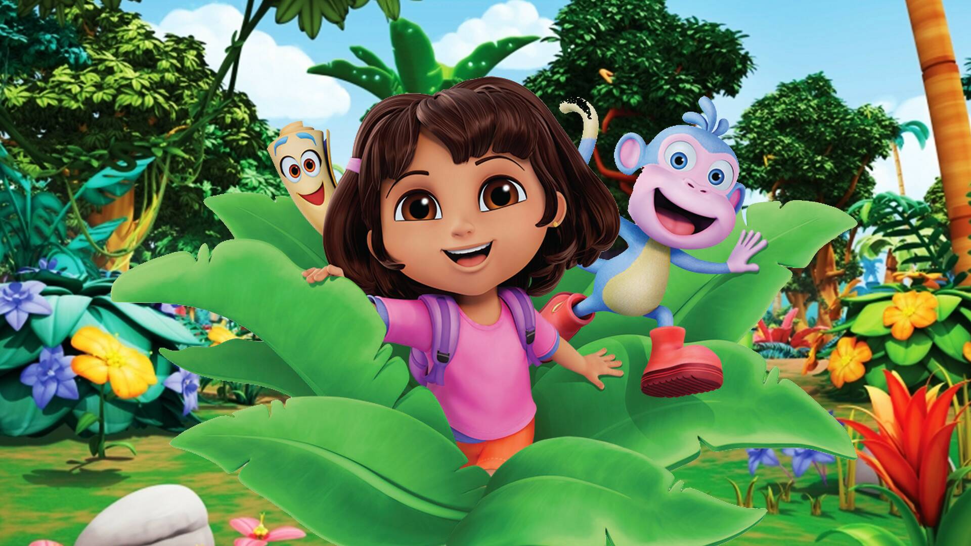 Dora (T2): El suelo es guayaba. Somos los Grumples