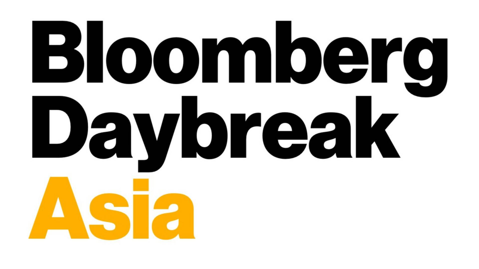 Bloomberg Daybreak: Asia