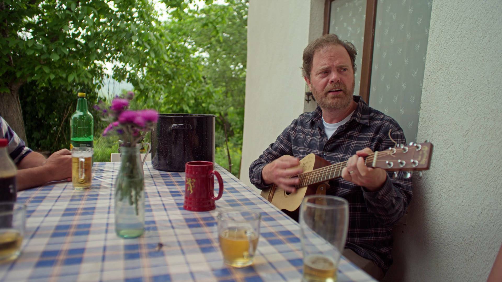 Rainn Wilson y la...: La felicidad es que tu cerebro se calle de una p*** vez