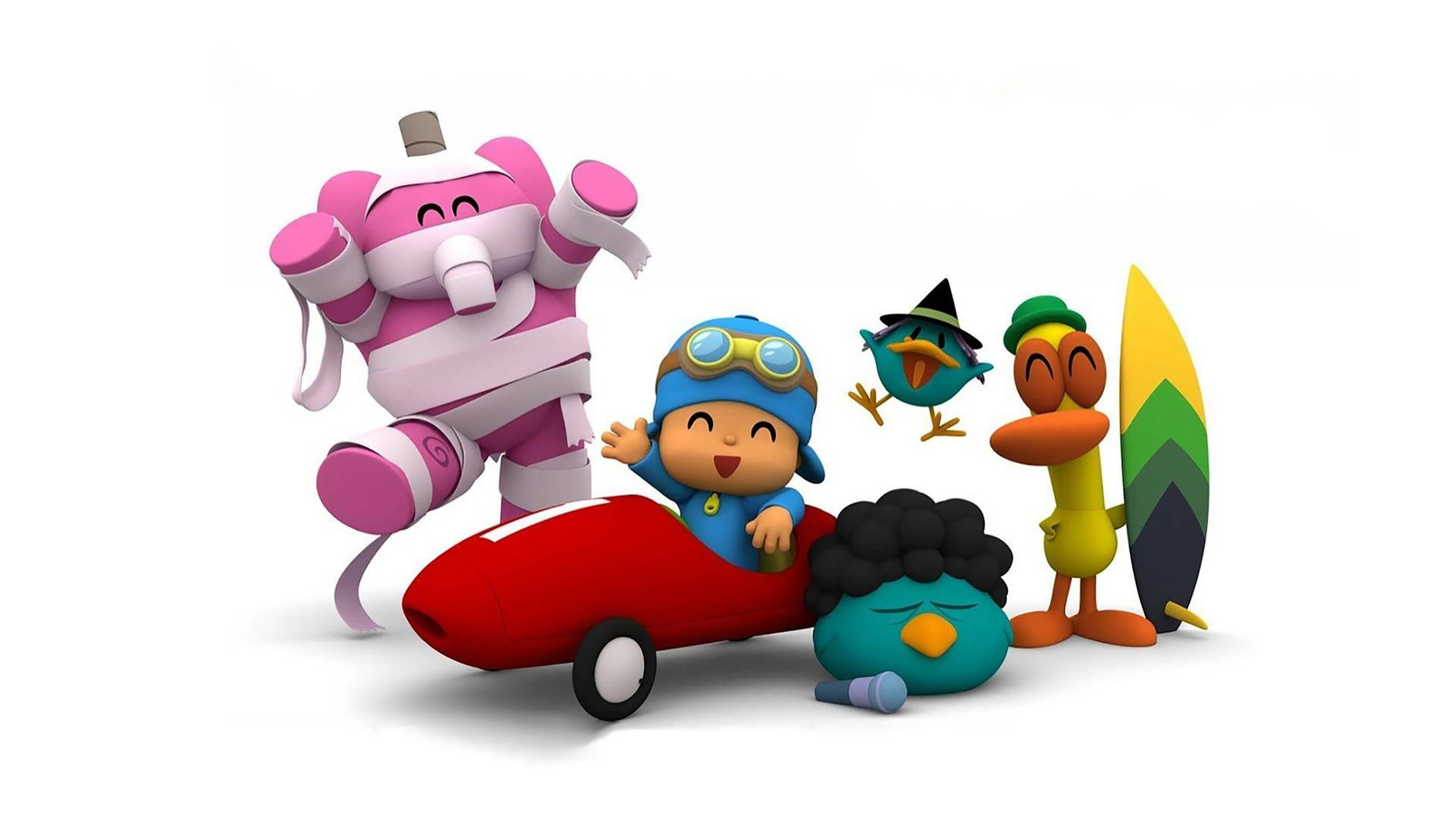 Pocoyo, Season 4 (T4): Ep.17 El pequeño parque de atracciones