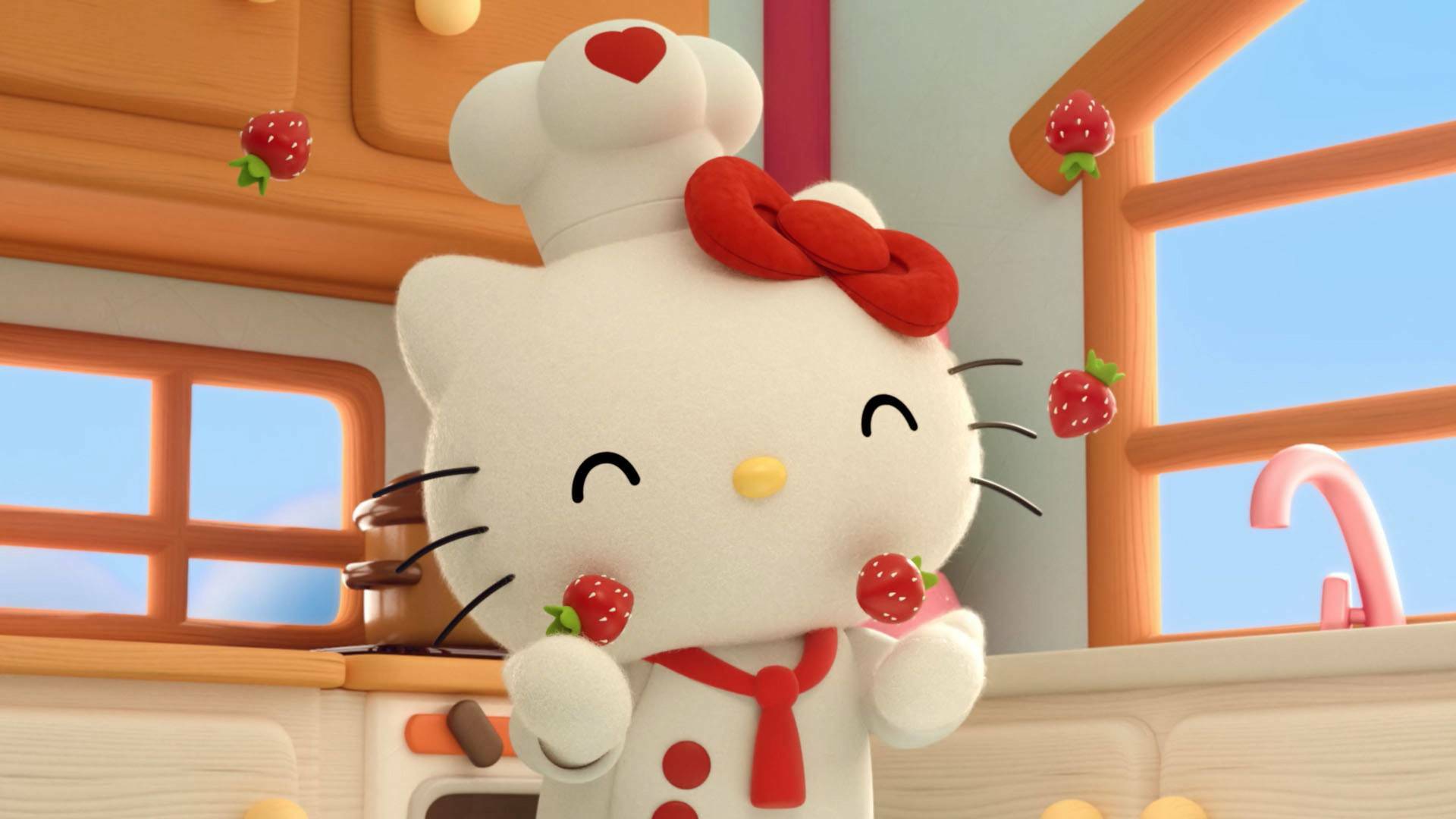 Hello Kitty:... (T8): Se ha construido una estrella