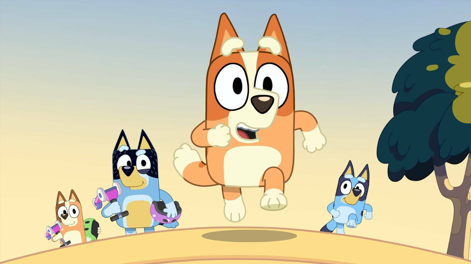 Bluey (T2): Papá nos lleva al cole